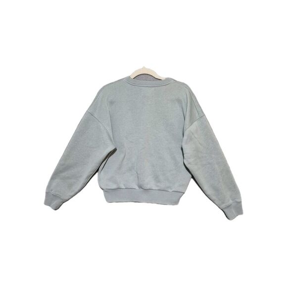 Everlane Women's Long Sleeve Cotton Blend Pullover Neck Medium - Picture 6 of 8